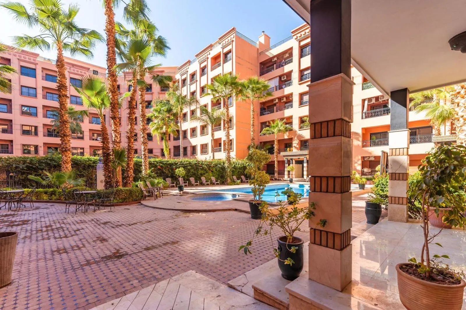 Apartment Top Location, Neuf, Piscine & Comfort Marrakesh Morocco